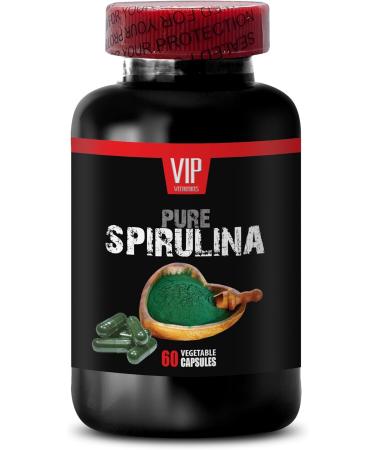 SPIRULINA Capsules - Spirulina Supplement Organic Daily Wellness Balanced Plant-Powered Energy Simple Nutrition Spirulina Wellness Blend Organic Spirulina Full-Body Balance Natural 2Bot - Buy Online on GoSupps.com