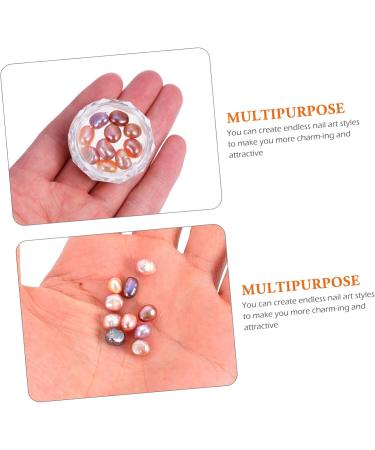 Housoutil 2 Boxes Nail Pearl Jewelry Nail Decorations Nail Jewelry Manicures Ornaments Manicure Pearl Embellishment Manicures Accessories Nail Accessories Charms Nail Supplies Japanese - Buy Online on GoSupps.com