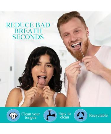 Premium Stainless Steel Tongue Cleaner Set - 3 Piece Tongue Scraper Kit with Storage Case | Reduces Bad Breath & Promotes Fresh Breath - Buy Online on GoSupps.com