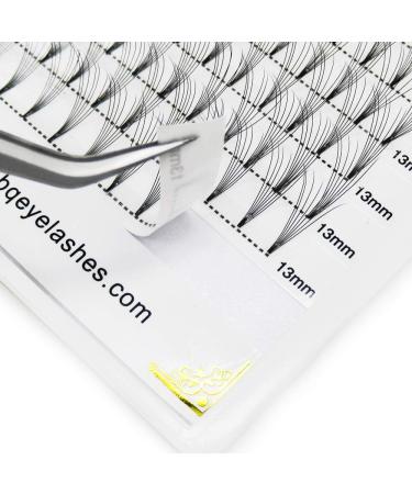 7D-C Premade Fans Eyelash Extensions - 13mm Short Stem Volume Lashes (0.070.10 CD Curl) - Buy Online on GoSupps.com