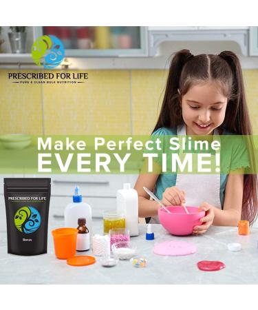 Prescribed for Life Borax Powder - Pure USP-NF Grade Sodium Borate for Laundry Slime & Cleaning | 4 oz All-Natural - Buy Online on GoSupps.com
