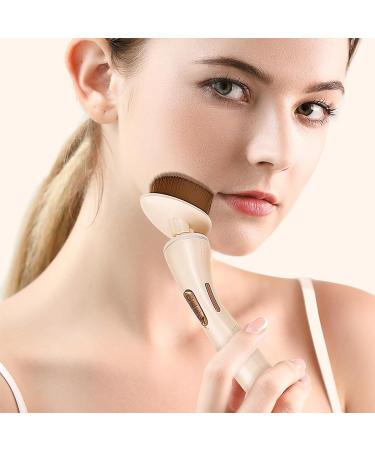 Electric Foundation Brush 360 Degrees Rotating Electric Cosmetic Brush Makeup Brush for Blending Liquid Powder for Women Wife Friend for Blending Pochy Electric Foundation Brush (Battery Type) - Buy Online on GoSupps.com