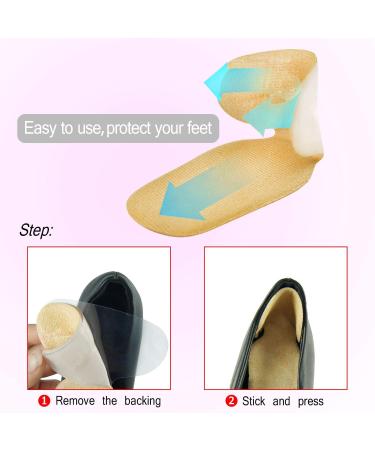 Buy Heel Protectors & Gel Pads for Oversized High Heels - 4 Pairs | Best Comfort & Fit for Women - Buy Online on GoSupps.com