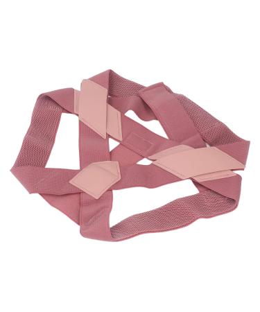 TOPINCN Posture Straps Posture Improvement Fine Stitching Comfortable 360 Flexible Pain Relief Hunchback Correction Belt for Postpartum Repair (S) S Red