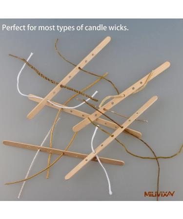 100pcs MILIVIXAY Wooden Candle Wick Holders - Wick Bars for Large & Multiwick Candles - Buy Online on GoSupps.com