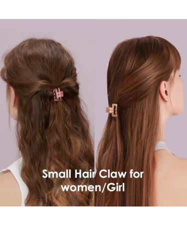 VITMOORY Matte Mini Hair Clips 1.5 inch - Set of 14 Multicolor Hair Claws for Women & Girls - Buy Online on GoSupps.com