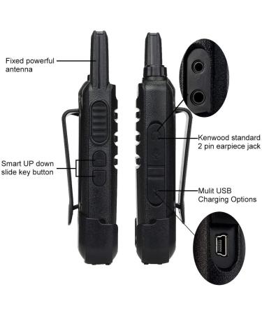 Retevis RT22 Walkie Talkies Rechargeable 2 Way Radios (6 Pack) with Multi Gang Charger - Buy Online on GoSupps.com