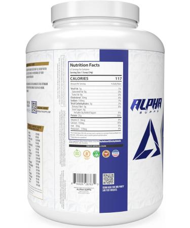 Alpha Supps ISO Low Carb 100% Whey Protein Isolate Powder 25 Grams Per Serving Helps Support Muscle Growth Low Sugar and Gluten Free (5 Pound (Pack of 1) Chocolate Cake) - Buy Online on GoSupps.com