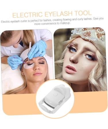 FRCOLOR Electric Eyelash Curler - 5pcs Portable Makeup Tool | Eye Lash Heater & Accessories for Stunning Eyes - Buy Online on GoSupps.com