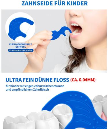 Buy Laoye Children's Dental Floss Sticks - 144 Pieces in 4 Colorful Animal Shapes for Narrow Interdental Spaces - Kid-Friendly Dental Care - Buy Online on GoSupps.com