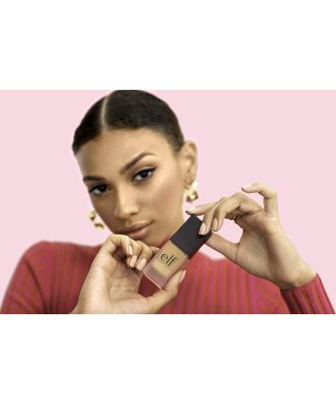 e.l.f. Flawless Finish Foundation - Lightweight Oil Free in Caramel (0.68 Fl Oz) - Buy Online on GoSupps.com