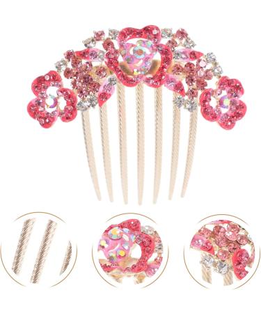 PATKAW Flower Hair Comb Wedding Bridal Hair Comb Clip Wedding Hair Styling Hair Comb - Buy Online on GoSupps.com
