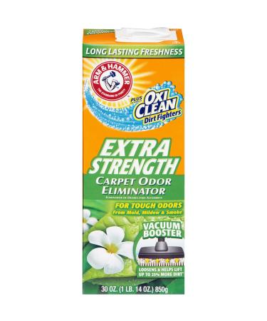 Arm & Hammer Extra Strength Odor Eliminator for Carpet and Room, 30 Oz (Pack of 6)