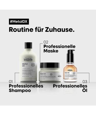 L'Or al Professionnel Metal DX Oil 50ml - Anti-Frizz Leave-In Heat Protection & Silky Gloss for All Hair Types | Buy Internationally - Buy Online on GoSupps.com