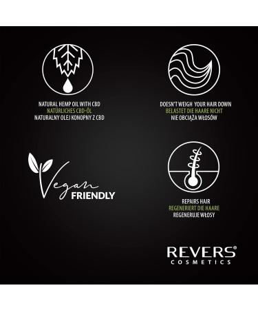  REVERS COSMETICS REVERS COSMETICS Natural CBD Oil Hair Mask for Dry & Damaged Hair - Buy Online on GoSupps.com