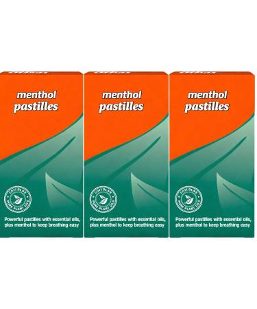 Menthol Pastilles 45g (Pack of 3)