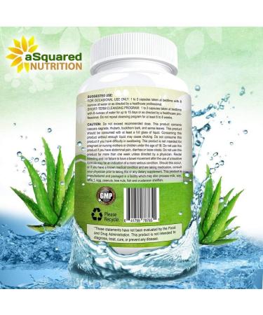 Max Strength Pure Colon Cleanse for Weight Loss - 120 Capsules | Natural Detox Cleanser for Digestive Health | Diet Supplement for Men & Women - Buy Online on GoSupps.com