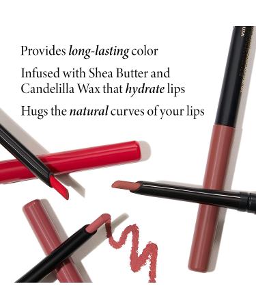 LAURA GELLER NEW YORK Modern Classic Lip Liner in Purely Pink - Waterproof & Long-Lasting Formula - Prevents Feathering - All Day Wear - Buy Online on GoSupps.com