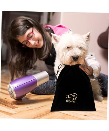 Baluue 2pcs Hair Dryer Bag Multifunctional Bag Toiletry Travel Bag Storage Bags for Travel Flannel - Buy Online on GoSupps.com