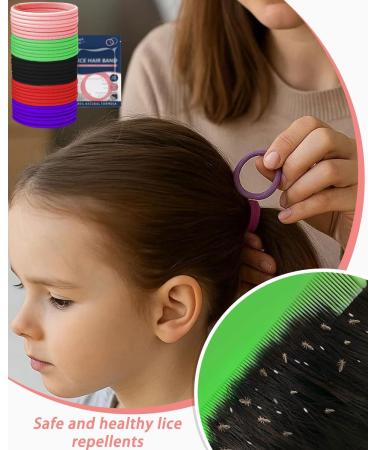 Lot de 60 lastiques cheveux anti-poux naturel et efficace aide pr venir les poux avec 4pcs peigne dents extra fines - Buy Online on GoSupps.com
