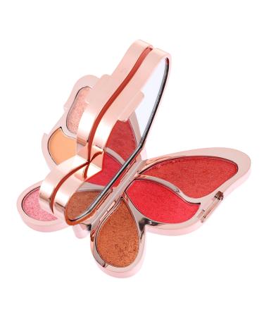 Healvian 1pc Eyeshadow Palette Woman Eyeshadow Pallet Eye Shadow Plate Beauty Creations Cosmetics Blush Abs 1 count (Pack of 1) As Shown 2