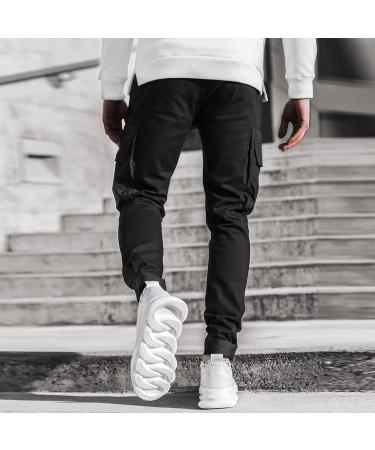Men's Stretch Cargo Pants XL - Versatile Chino Jogger Jeans for Outdoor & Leisure - Haiorziyou - Buy Online on GoSupps.com