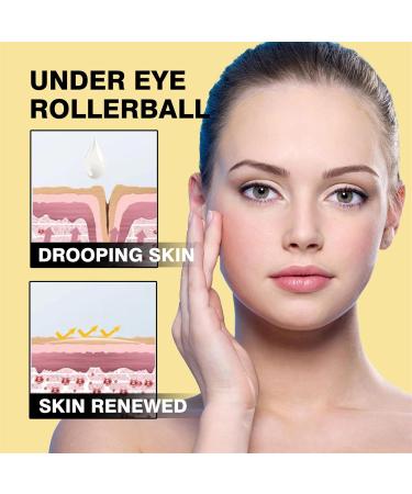 Rollerball Castor Oil & Frankincense Eye Roller | Reduce Dark Circles & Bags Under Eyes - International Shipping - Buy Online on GoSupps.com