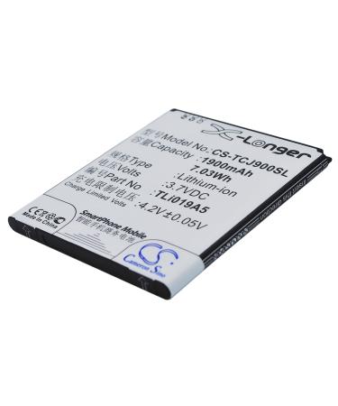 JRINK Replacement for Battery TCL TLi019A5 J900C J900T
