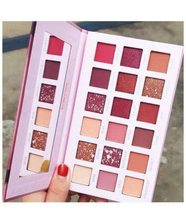 Beauty Palette 18 Colors Eyeshadow Palette Waterproof High Gloss Shiny Pigmented Eye Shadow Palettes Makeup Cosmetics Women Makeup Eyeshadow Palette