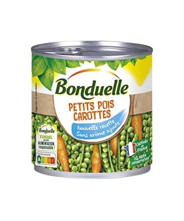 Bonduelle Peas and carrots without added flavor - 265g box