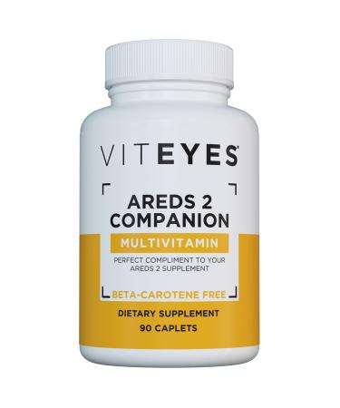 Viteyes Classic AREDS 2 Companion Beta-Carotene Free Multivitamin Supplement Comprehensive Multivitamin Formula for AREDS 2 Users 90 Caplets