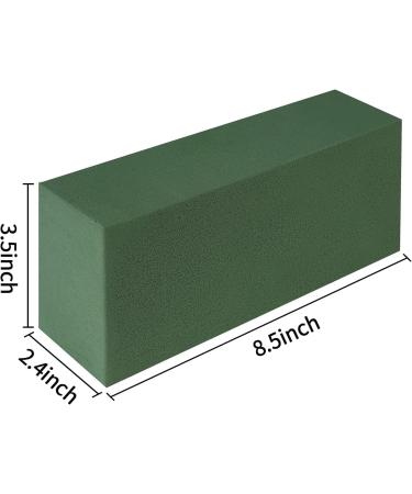 TOPHOUSE 3 Pack Floral Foam Blocks - Wet/Dry Green Florist Styrofoam Bricks for Arrangements - Birthdays, Weddings, Home, Office, Garden Decor - 8.5L x 2.4W x 3.5H - Buy Online on GoSupps.com