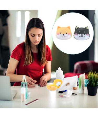 Heallily Contact Lens Case - Portable Travel Kit for Soaking & Storing Lenses - Mini Holder Container - Buy Online on GoSupps.com
