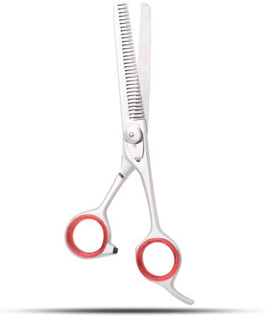 Professional Hairdresser Thinning Scissor 6 with Dial Spring Screw - Anti-Rust Barber Scissor - Razor-Edge Steel - Hair Texturing Scissors - Buy Online on GoSupps.com