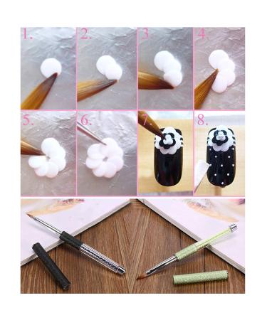 Crystal Carved Pen Nail Art Tools | Nail Painting Kit & Dotting Pens for Professional Manicure - Buy Online on GoSupps.com