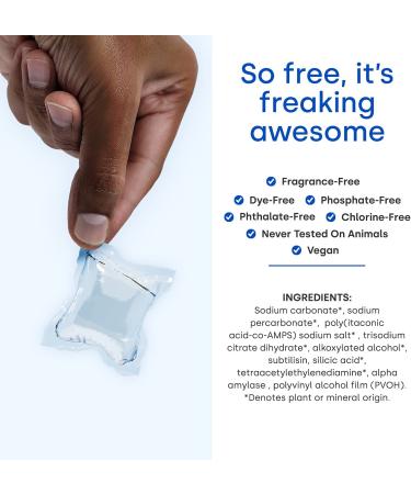 Dropps Lemon Dishwasher Detergent Pods - 32 Count | Sparkling Clean Dishes | Removes Baked-On Food | Natural Ingredients | Low Waste Packaging - Buy Online on GoSupps.com