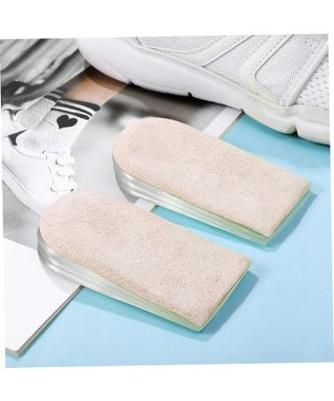 NOLITOY Height Increasing Insoles for Women | 2 Pairs Heel Cushion & Lift for Sneakers | Adjustable Suede Shoe Pads - Buy Online on GoSupps.com