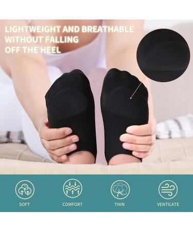 Buy Sock-Style Metatarsal Pads - Foot Cushions for Pain Relief & Blister Prevention - 3 Beige Forefoot Support Cushions for Women - Buy Online on GoSupps.com