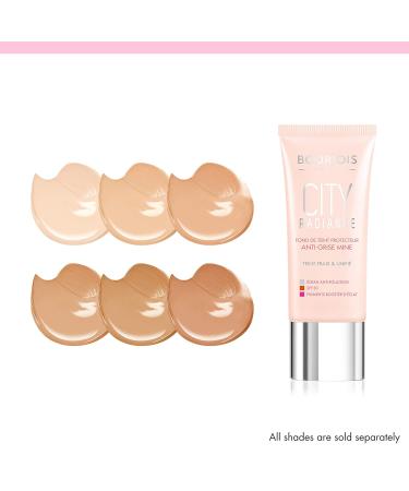 Bourjois City Radiance Foundation - Hale Clair | Long-Lasting Lightweight Coverage - Buy Online on GoSupps.com