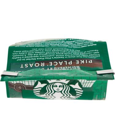 Starbucks Pike Place Coffee Medium Roast Roasted Coffee Mild Chocolatey Hint Whole Bean 200g - Buy Online on GoSupps.com