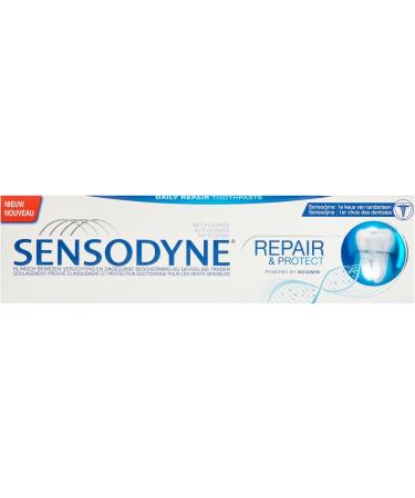 SENSODYNE Repair & Protect Toothpaste 75ml - International Shipping Available | Sensitive Teeth Relief - Buy Online on GoSupps.com