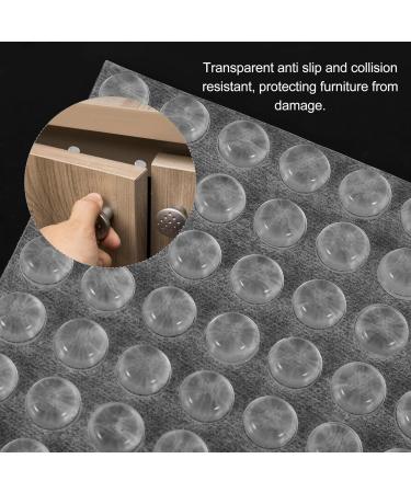 Gatuida 100pcs Clear Adhesive Bumper Pads Round Self Adhesive Sound Dampening Transparent Rubber Feet Pads for Cabinet Doors Drawers Glass Tops Picture Frames Cutting Boards 10x2mm - Buy Online on GoSupps.com