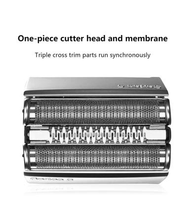 Buy 2P Series 5 Replacement Head 52S for Braun Electric Shaver | Compatible with S5 Wet & Dry Foil & Cutter | Fits 5190cc 5090 5020 - International Shipping - Buy Online on GoSupps.com