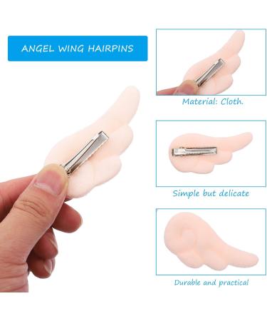 LALAFINA 3 Pair Angel Wings Hairpin Hair Barrettes Hair Clip Hair Pin Hair Accessories Christmas Decor Christmas Barrettes Party Supplies Party Hairpins Wing Hair Decors Jesus Fabric Xie An - Buy Online on GoSupps.com