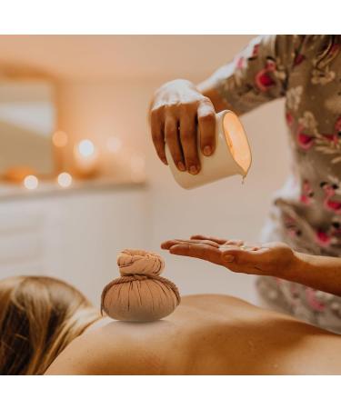 Beavorty Thai-Spa Massage Small Compress Ball - 2 Warm Massage Balls & Chinese Moxa Bag for Body Relaxation | Aromatherapy Spa Tools - Buy Online on GoSupps.com