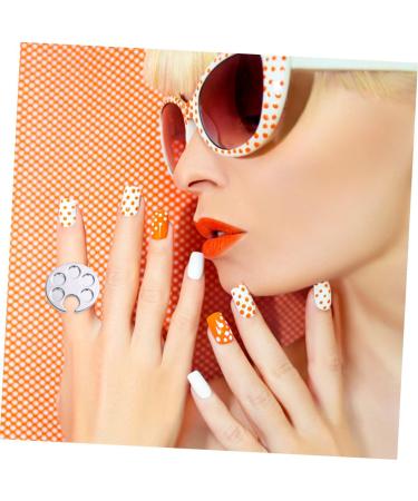 2 pi ces Palette Ongles Manucure Argent e Plateau M lange Couleurs Nail Art Portable Pr sentoir Cr atif Vernis et Pigments pour Femme et Salon - Buy Online on GoSupps.com