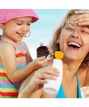 Kids Sunscreen Brush Cute Sunblock Buddy Brush Sun Screen Applicator | Suntan Lotion Applier Sunblock Brush Set Sun Cream Brush Sunscreen Applicator Brush Black - Buy Online on GoSupps.com