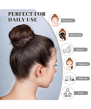 80 Count Extra Long Hair Ties for Thick & Curly Hair - No Metal Elastic Ponytail Holders for Women in Black - Hair Accessories - Buy Online on GoSupps.com