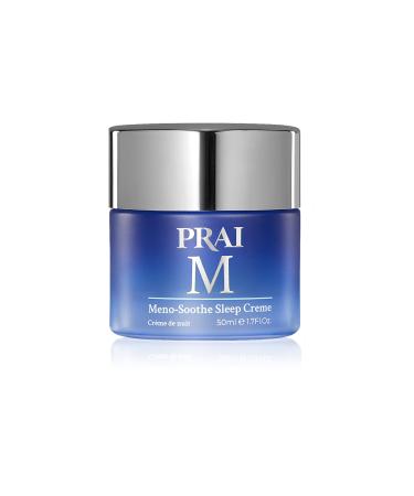 PRAI Beauty M Collection Meno-Soothe Sleep Cr me - Anti-Aging & Hydrating - 1.7 Oz