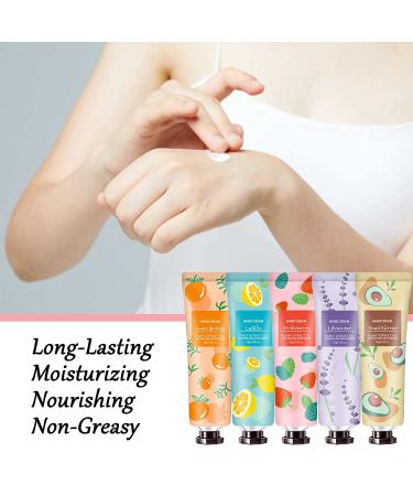 10 Pack Natural Plant Fragrance Hand Cream Gift Set for Dry Cracked Hands - Moisturizing Mini Lotion for Travel - Perfect Gift for Mom & Grandma - Buy Online on GoSupps.com